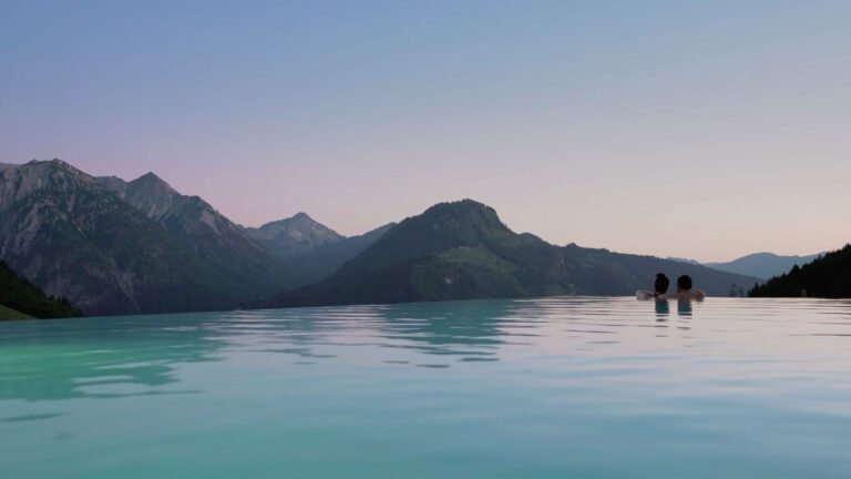Dachsteinkönig Familux Resort in the Salzkammergut in summer