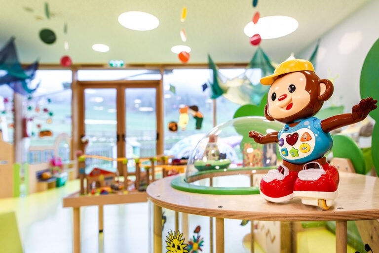The multi-level indoor soft-play structure