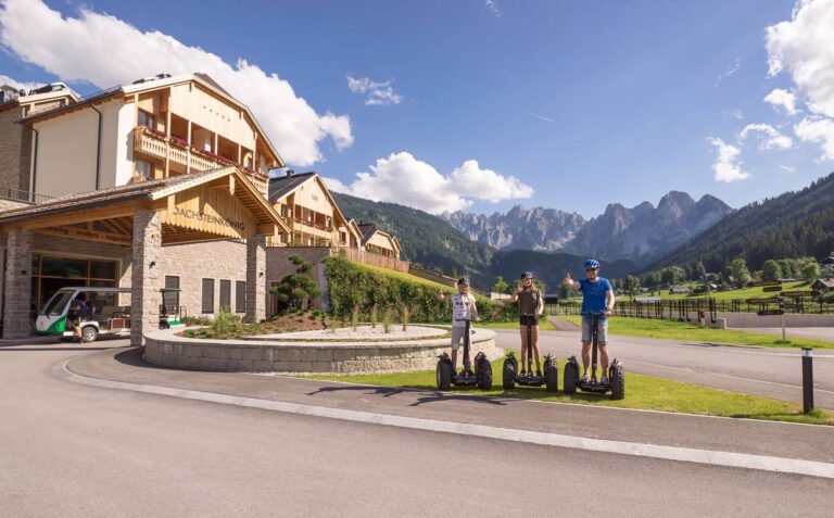 Outdoor Segway activity at the resort