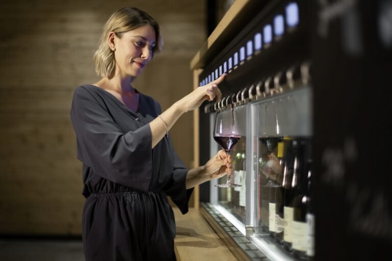 The Vinothek wine cellar