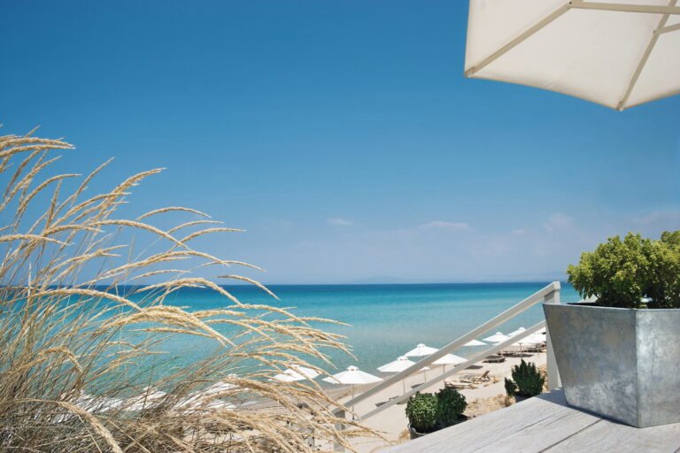 Sani Beach Resort kids club and family amenities, Halkidiki, Greece