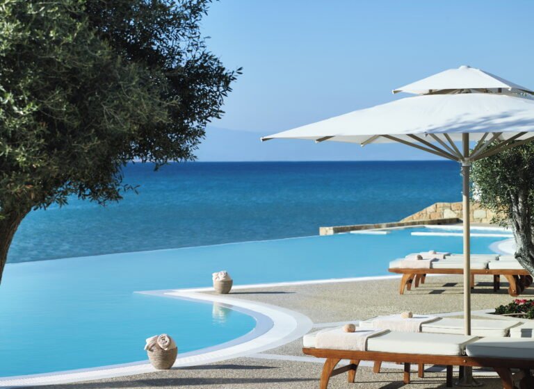 Sani Beach Resort family room with connecting layout, Greece