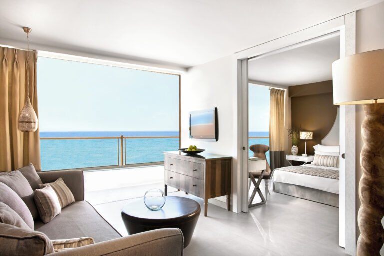 Sani Beach Resort children pool and play area, Halkidiki, Greece