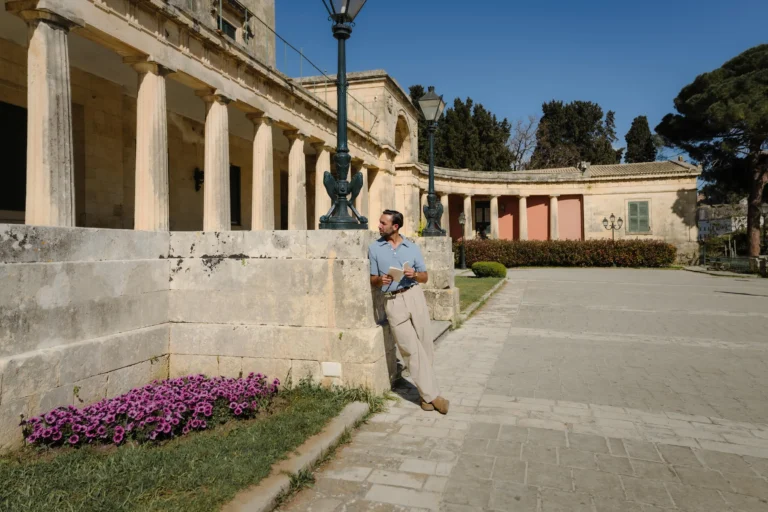 Local Corfu scene near Ikos Dassia