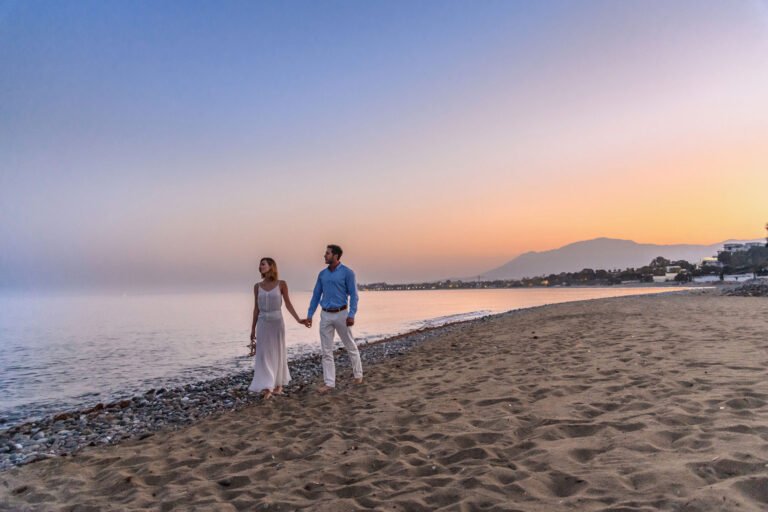 Couple on the beach, Costa del Sol