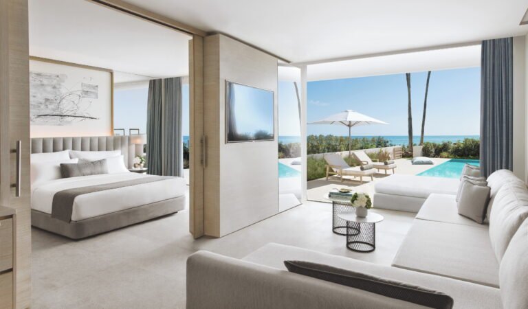 Deluxe One Bedroom Suite Private Pool Sea View at Ikos Andalusia, Estepona, Costa del Sol