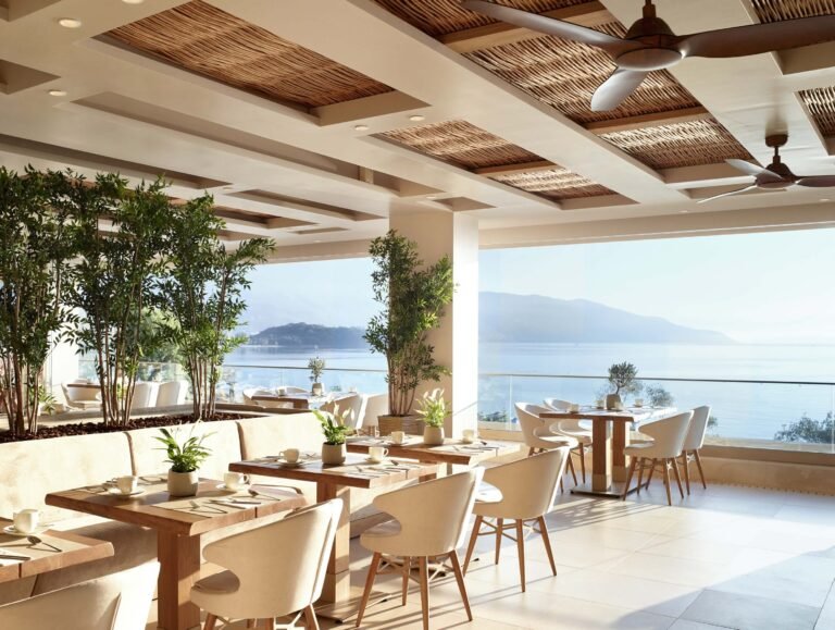 Sea Flavors seafood restaurant at Ikos Dassia