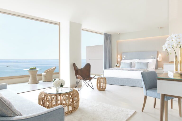 Panorama Junior Suite sea view at Ikos Dassia