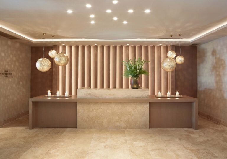 Spa reception at Ikos Dassia