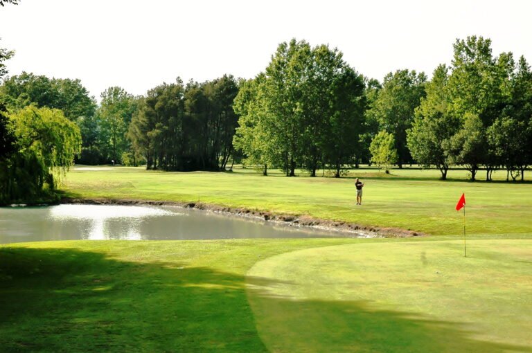 Corfu Golf Club, the 6th hole near Ikos Dassia