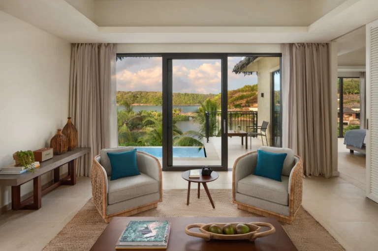 One-Bedroom Pool Villa at Six Senses La Sagesse with private pool and tropical gardens