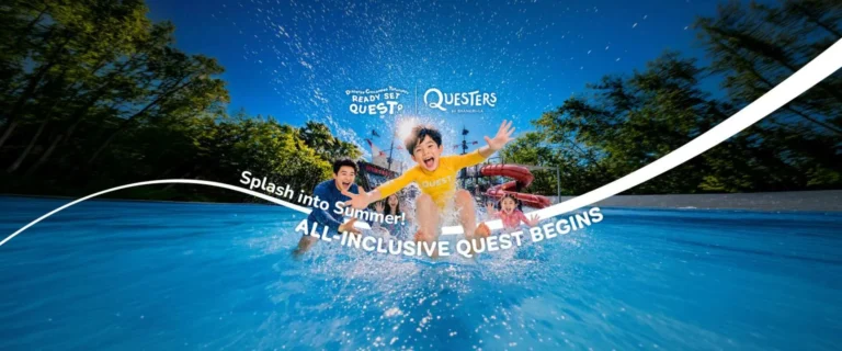 Family Experience summer programme at Shangri-La Rasa Ria with children and beach activities