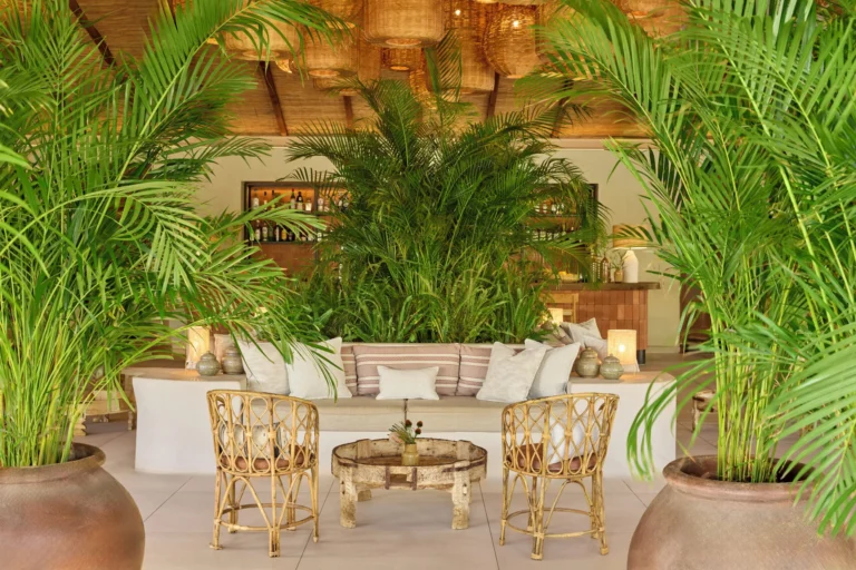 Pool Bar and outdoor swimming pool at Ikos Porto Petro in Mallorca