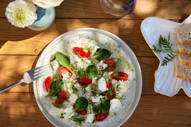 Fresh Mediterranean cuisine served at Ikos Beach Club