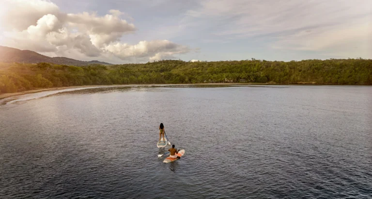 Water sports activities at Six Senses La Sagesse beach, Grenada
