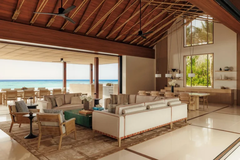 Grand residence at One&Only Reethi Rah, Maldives — spacious private estate interior