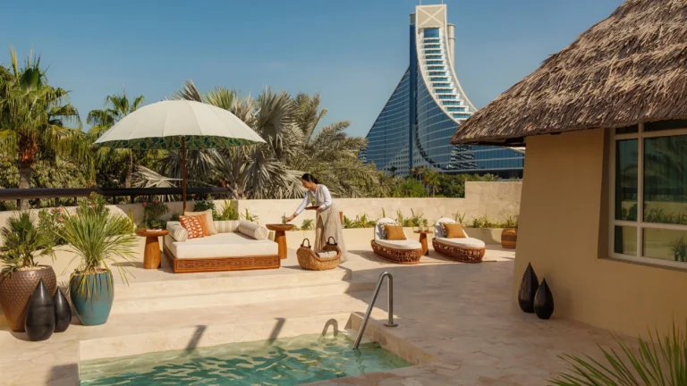 Jumeirah Beach Hotel Dubai energising design interior public space