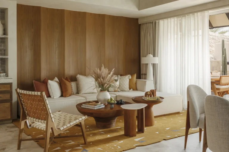 Jumeirah Beach Hotel Dubai bedroom with ocean view and king bed