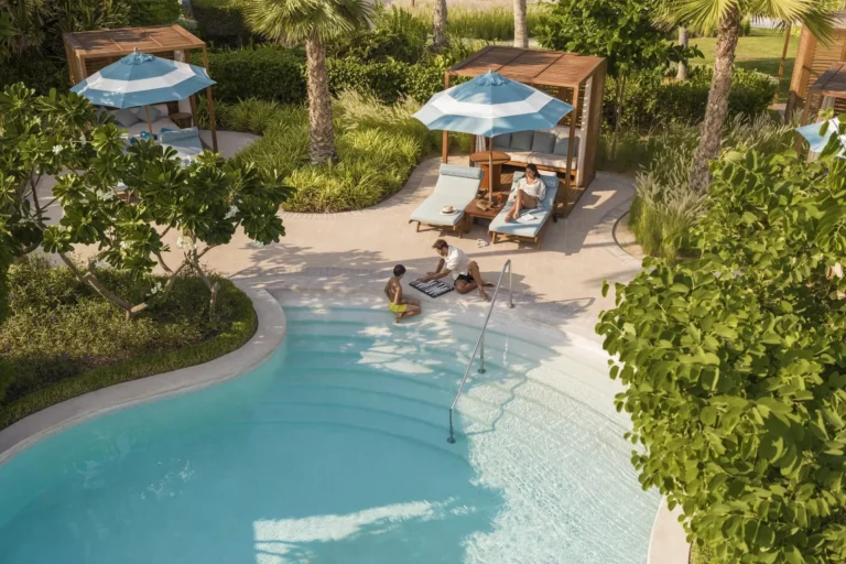 Jumeirah Beach Hotel Dubai ocean suite bedroom luxury interiors