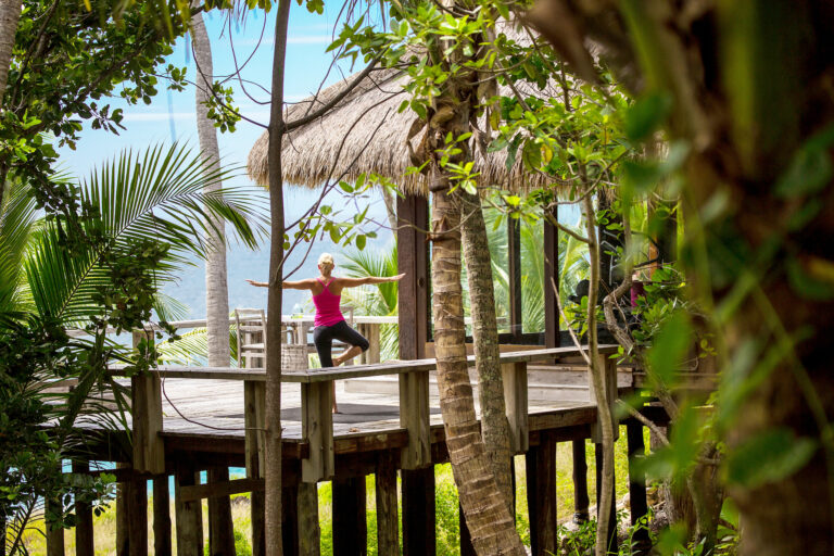 North Island, Seychelles — Activities Edited Yoga