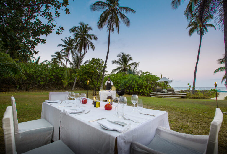 North Island, Seychelles — Dining and Cuisine In Villa Dining with Chef