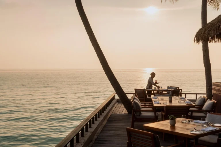 Reethi restaurant, the all-day family dining venue at One&Only Reethi Rah