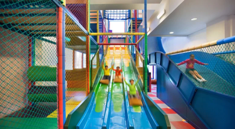Adventure Zone multilevel indoor playground at Shangri-La Mactan