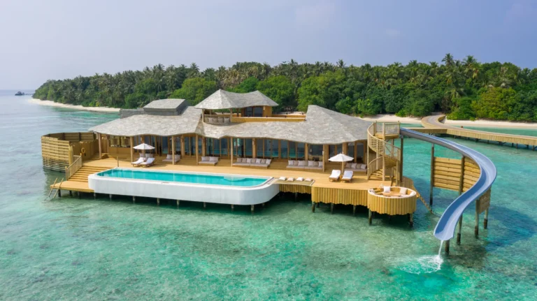 Two-Bedroom Water Retreat family villa at Soneva Fushi Baa Atoll Maldives