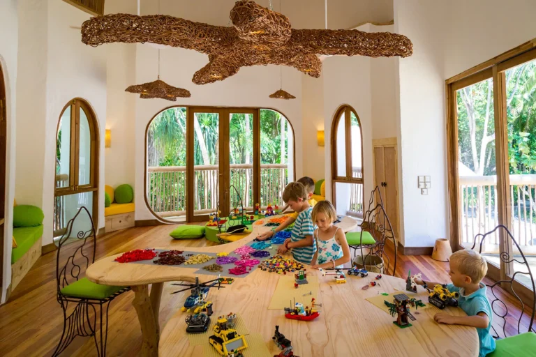 The Den children club at Soneva Fushi, Kunfunadhoo Island, Baa Atoll Maldives
