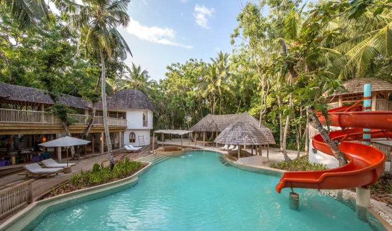 Activity areas at The Den, Soneva Fushi resort Maldives