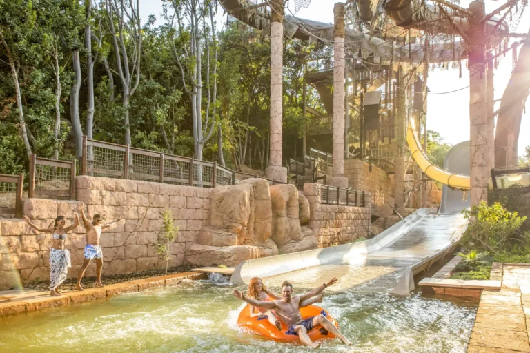 Ovango waterslide at Valley of Waves, Sun City