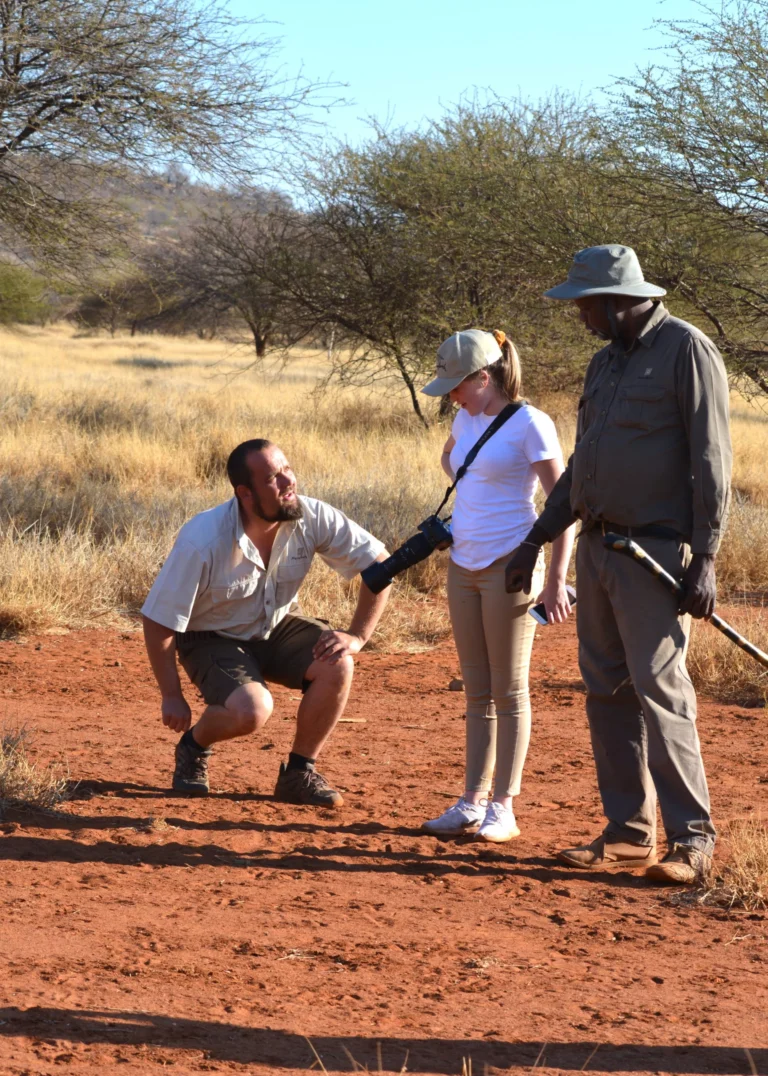 Family with a young child watching zebras from a private safari vehicle at Morukuru Family Madikwe