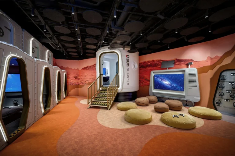 Explorers Club interactive activity space for children at Atlantis The Royal Dubai