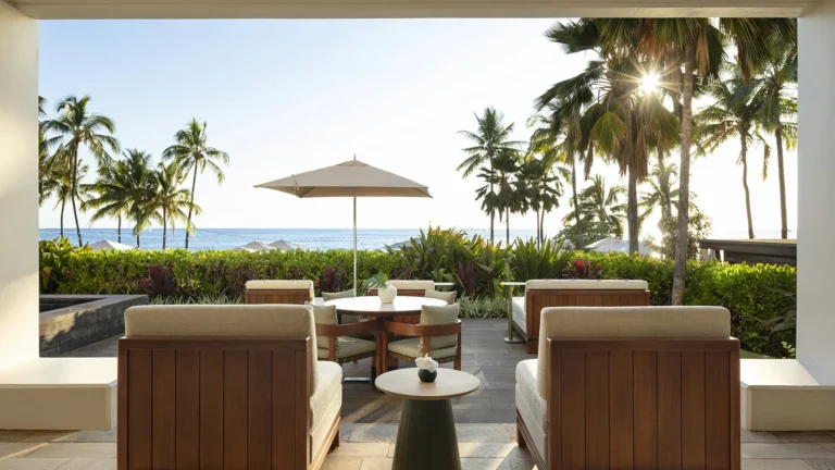 Club Lounge seating area at Four Seasons Resort Oahu at Ko Olina