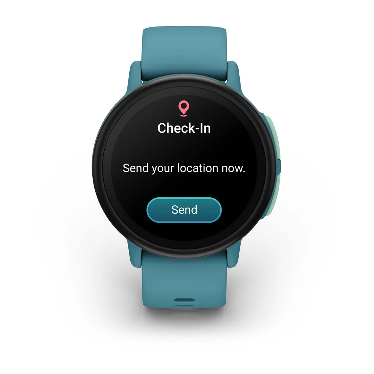 Garmin Bounce 2 showing its AMOLED display