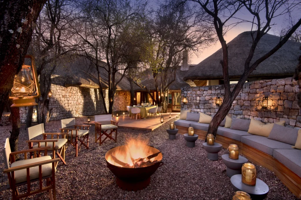 River House courtyard at Morukuru Family Madikwe, Madikwe Game Reserve