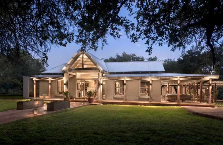 Morukuru Family Madikwe lodge complex overview, Madikwe Game Reserve, South Africa