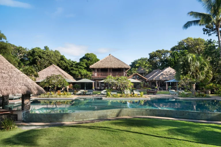 Nanuku Resort clubhouse and main arrival building, Pacific Harbour Fiji