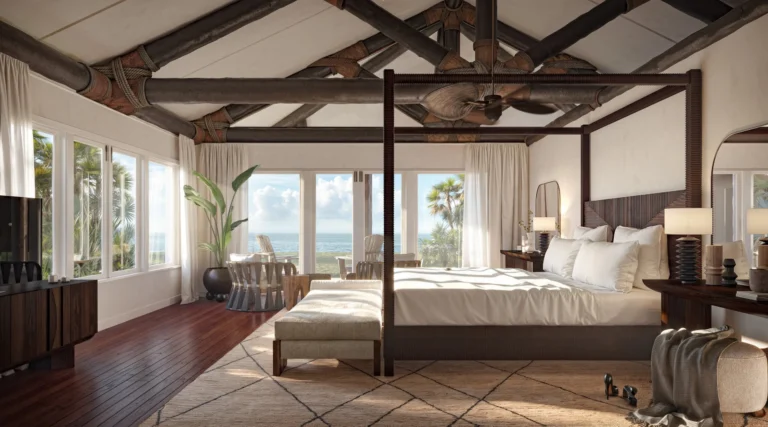 Beach spa suite villa exterior at Nanuku Resort Fiji