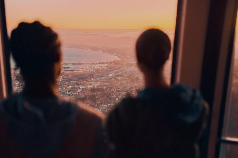 Family sightseeing experience above Cape Town