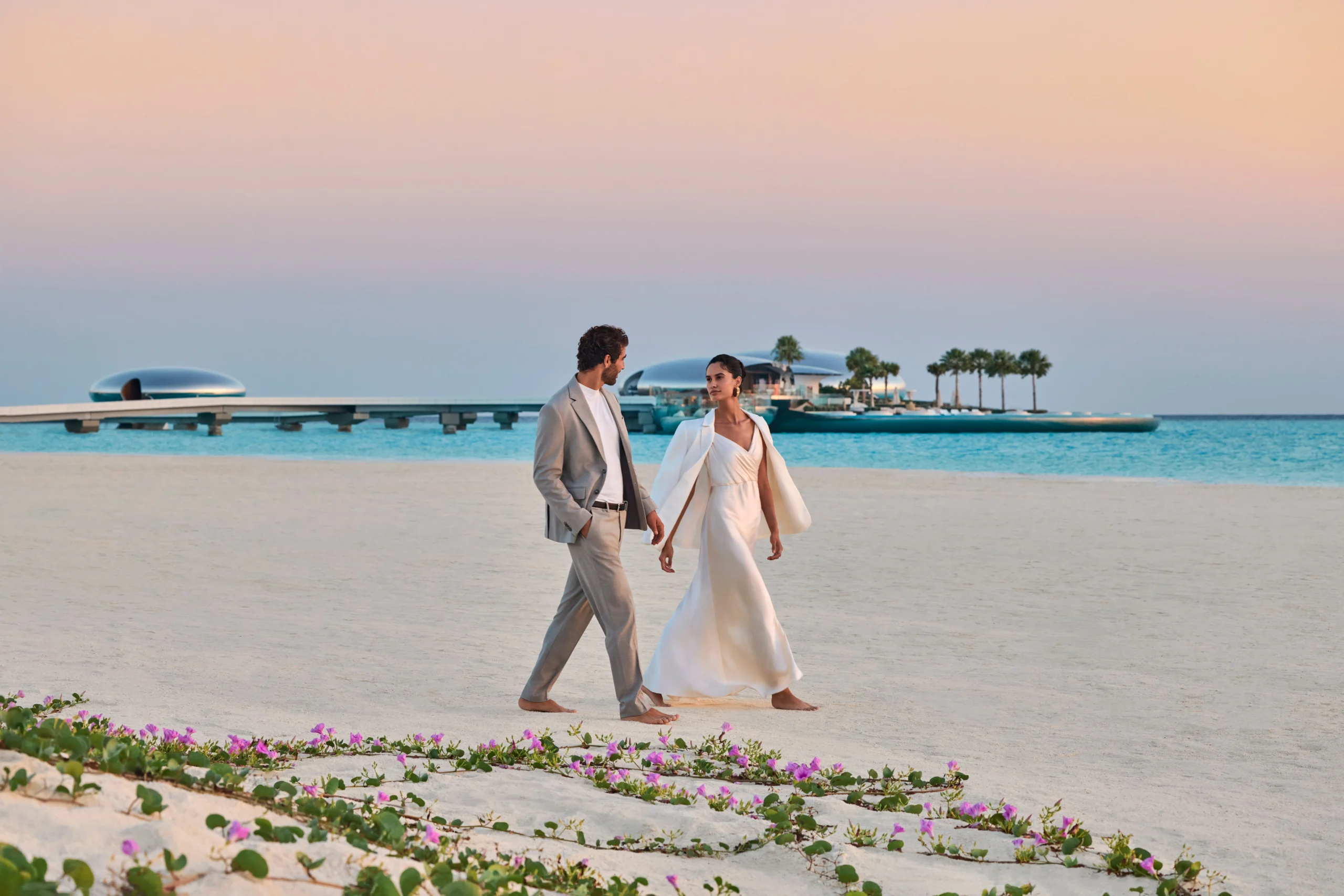 Shebara Resort 73 overwater and beachfront villas on Sheybarah Island, Red Sea, Saudi Arabia