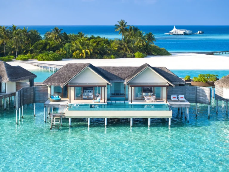 Aerial exterior view of a One Bedroom Ocean Pool Pavilion
