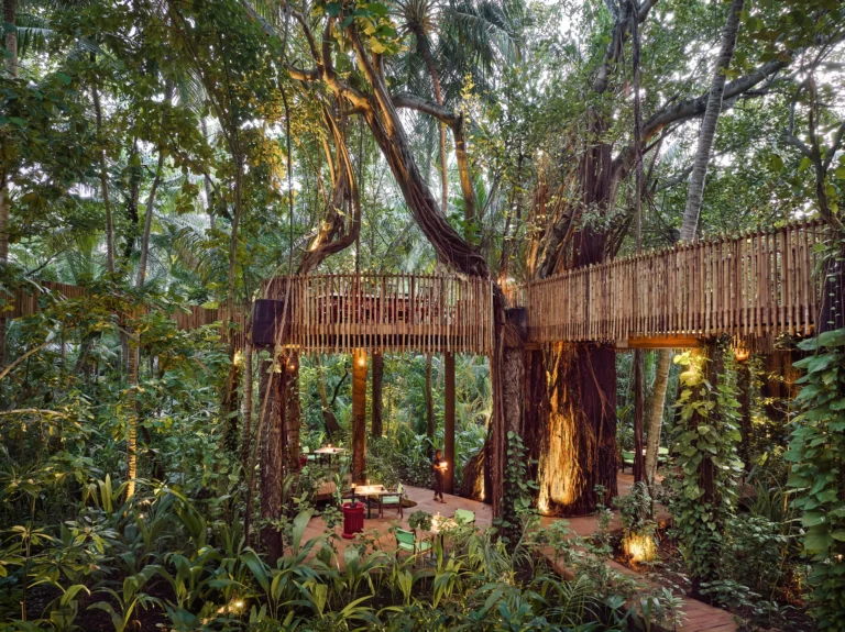 Treatment space at Drift, Niyama's spa on Chill island