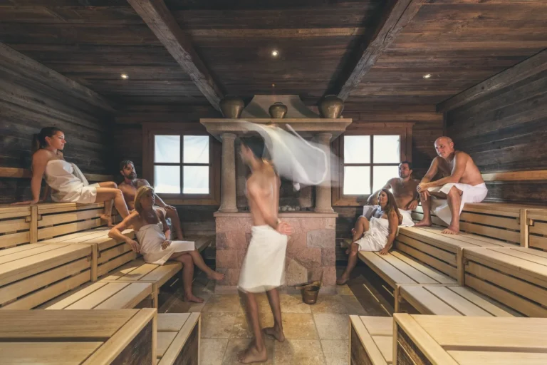 Wellness area at Cavallino Bianco Family Spa Grand Hotel