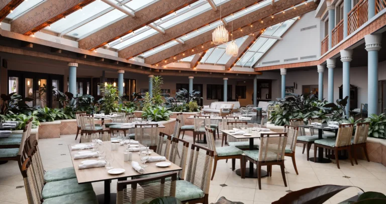Reflections, the resort's international buffet restaurant