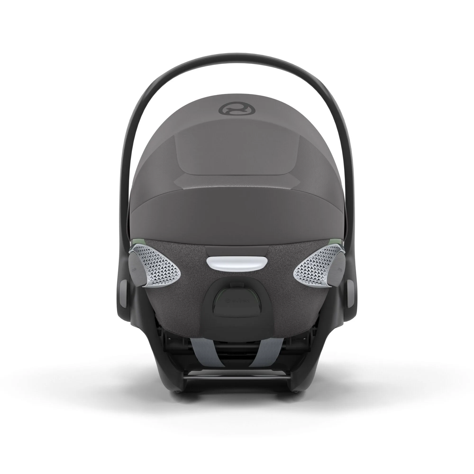 Cybex Cloud T i-Size rear view showing the mesh ventilation panels