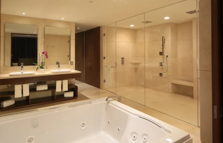 Presidential Suite master bathroom at Grand Velas Los Cabos
