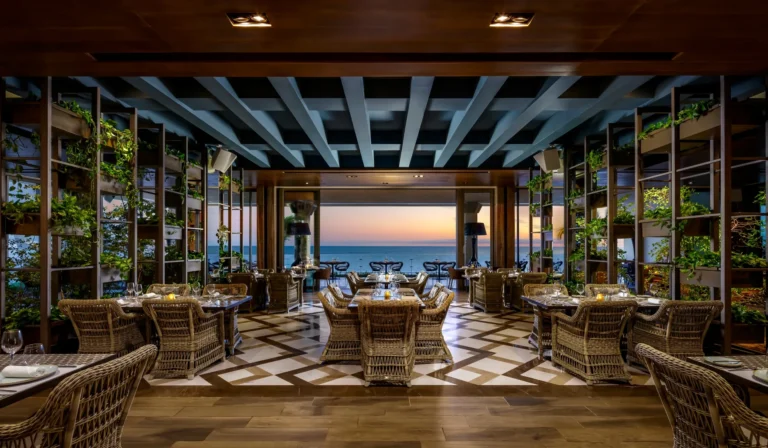 Velas 10 oceanfront restaurant overlooking Sea of Cortez at Grand Velas Los Cabos