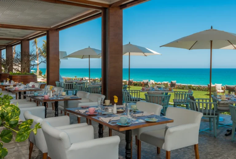 Azul restaurant buffet breakfast interior at Grand Velas Los Cabos