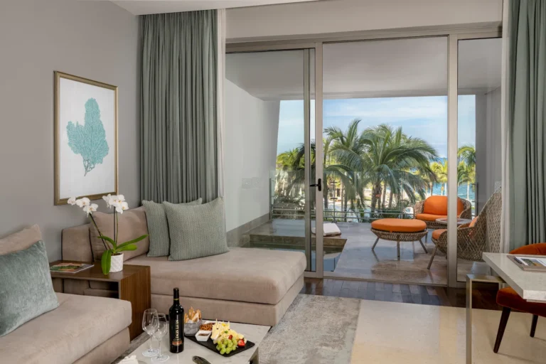 Ambassador Pool Suite private plunge pool terrace at Grand Velas Los Cabos